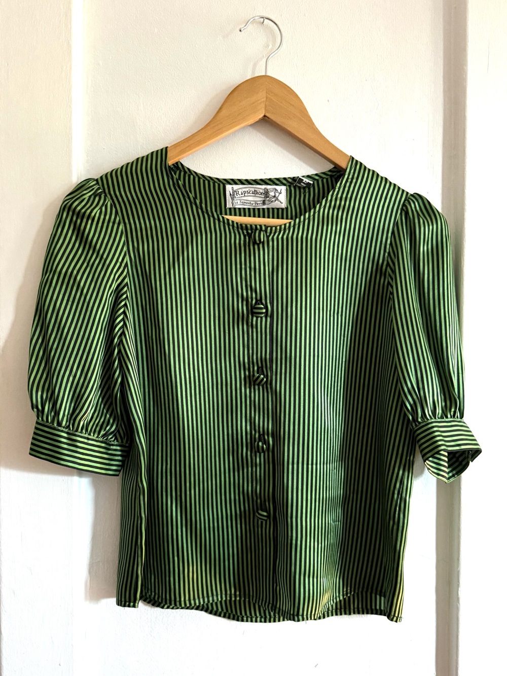 100% Silk Samantha Pleet Blouse